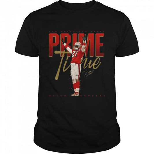 #21 Deion Sanders Primetime Football NFL Pros shirts