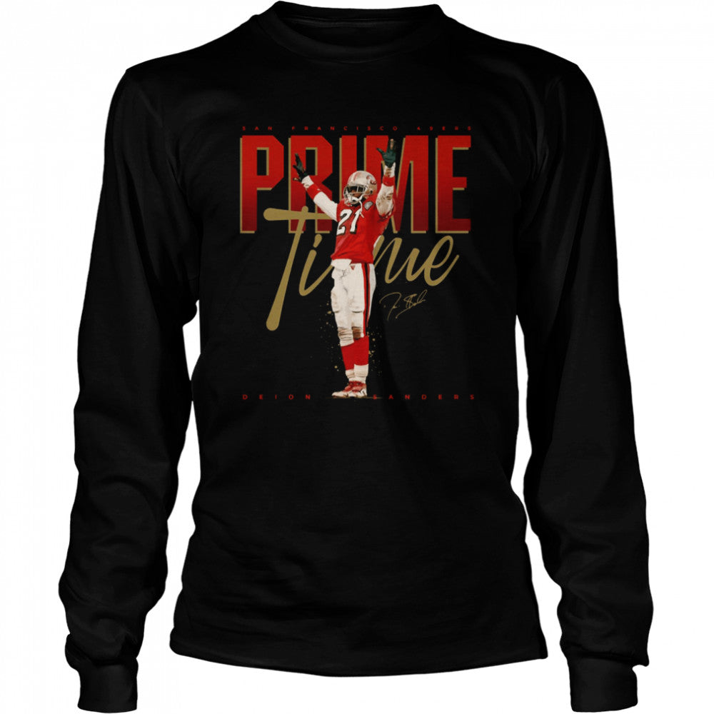 #21 Deion Sanders Primetime Football NFL Pros shirts