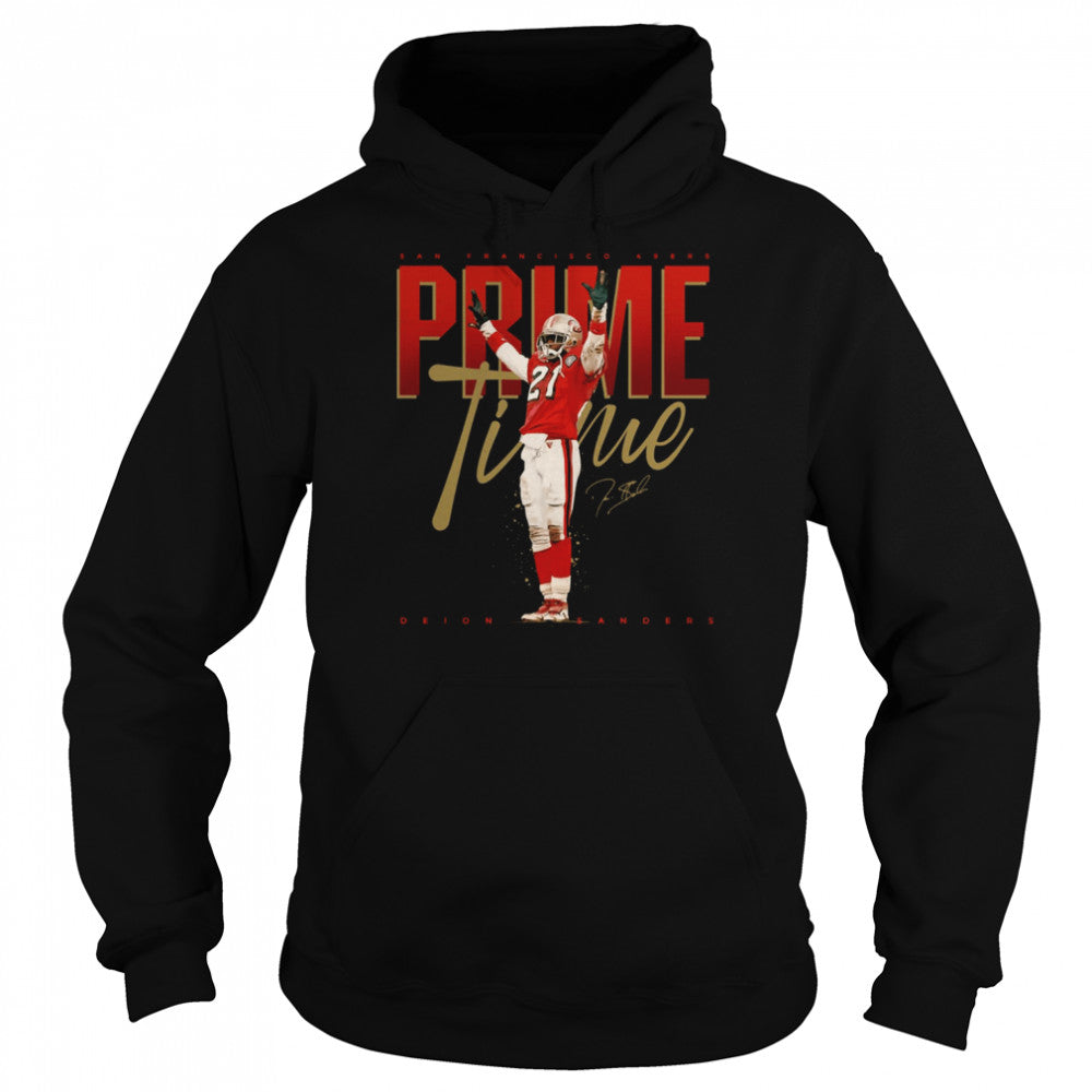 #21 Deion Sanders Primetime Football NFL Pros shirts