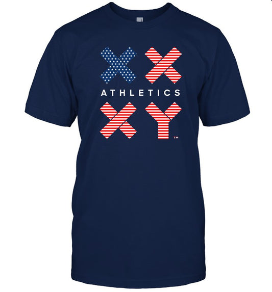 Xx-Xy Athletics Flag Usa Tee Shirt