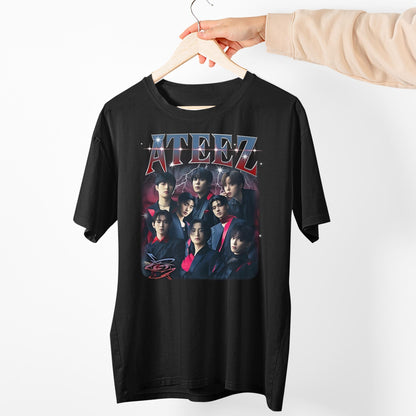 Ateez Shirt Kpop Merch  Towards The Light Tour Tee