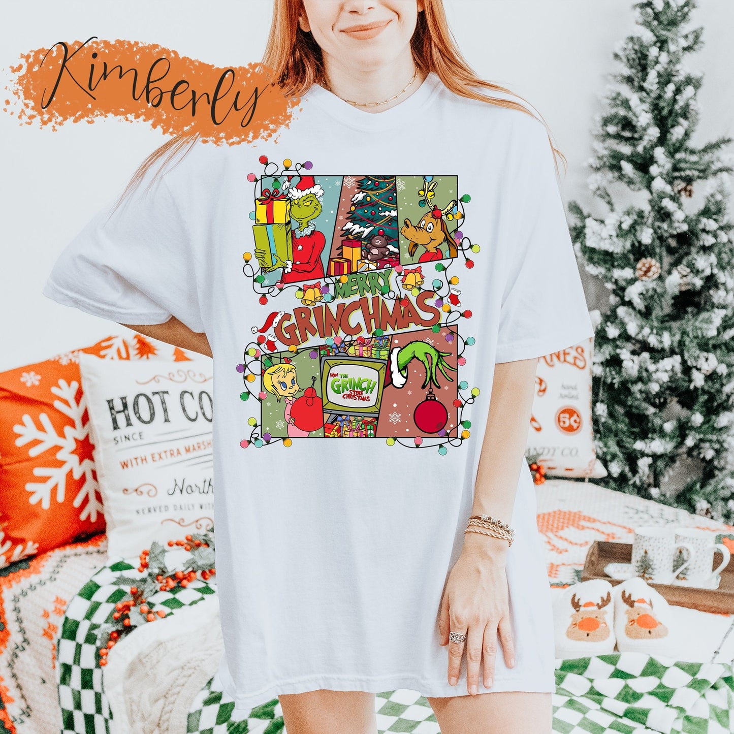 Merry Grinchmas Shirt Grinchy Christmas Family Matching Tee