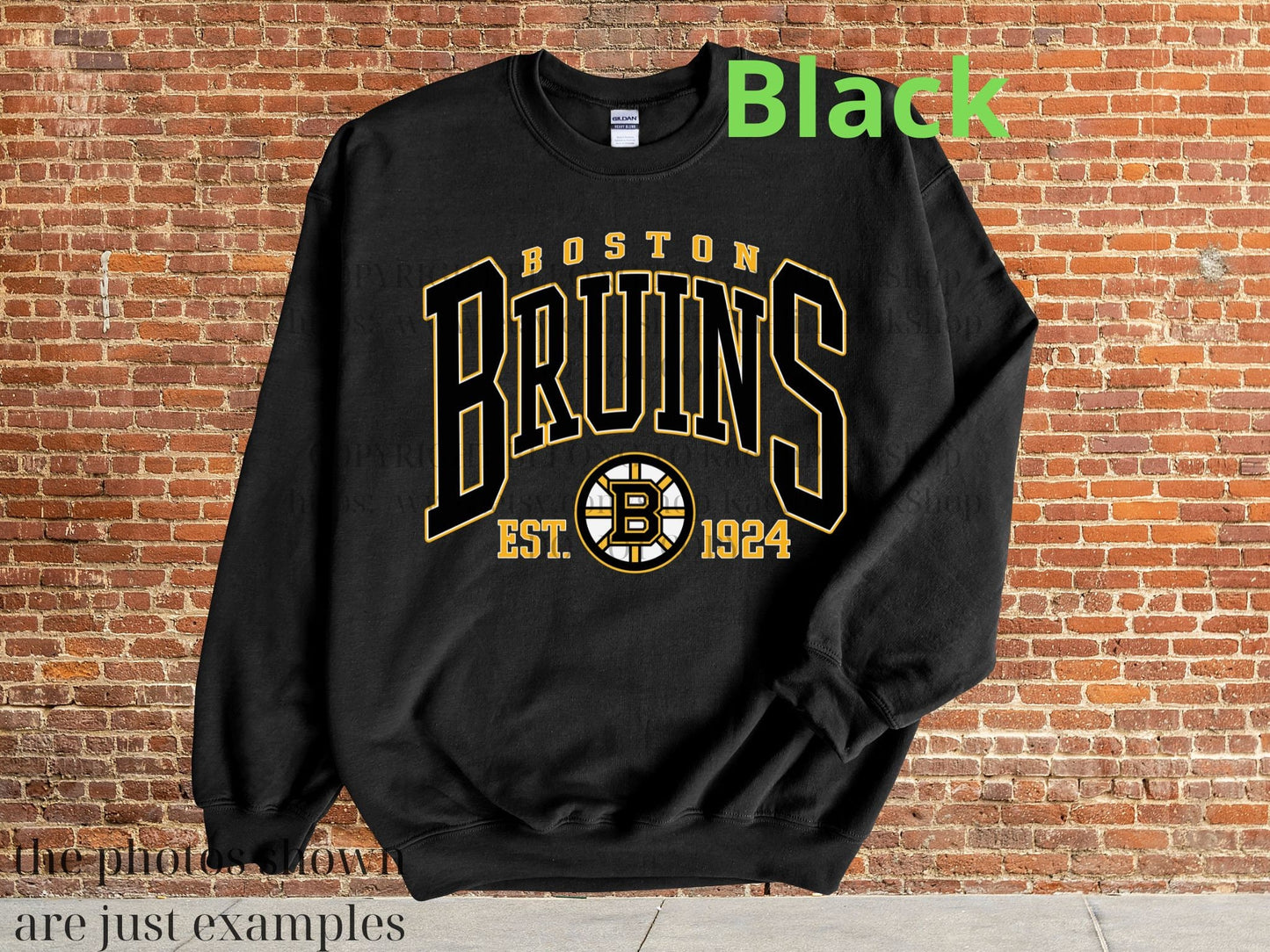 Boston B Hockey Shirt - Classic Crewneck for Hockey Fans