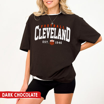 Cleveland Football Crewneck Sweatshirt - Browns T-Shirt & Sunday Gear