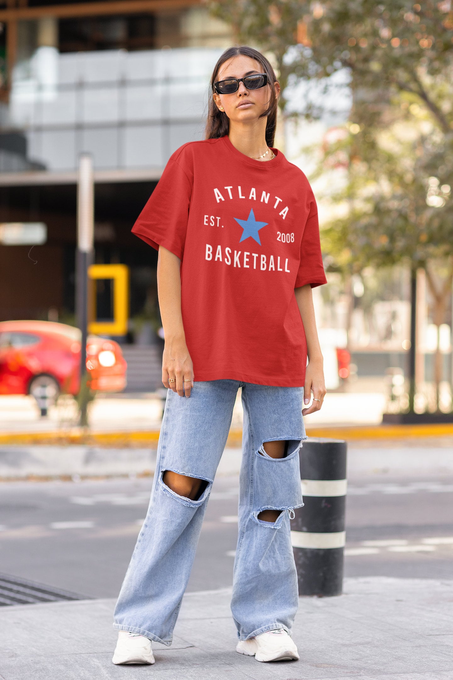 Atlanta Drea Crewneck Sweatshirt Women'S Basketball Dream T-Shirt