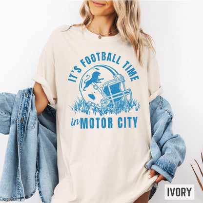 Detroit Lions Retro T-Shirt - Motor City Football Fan Gift