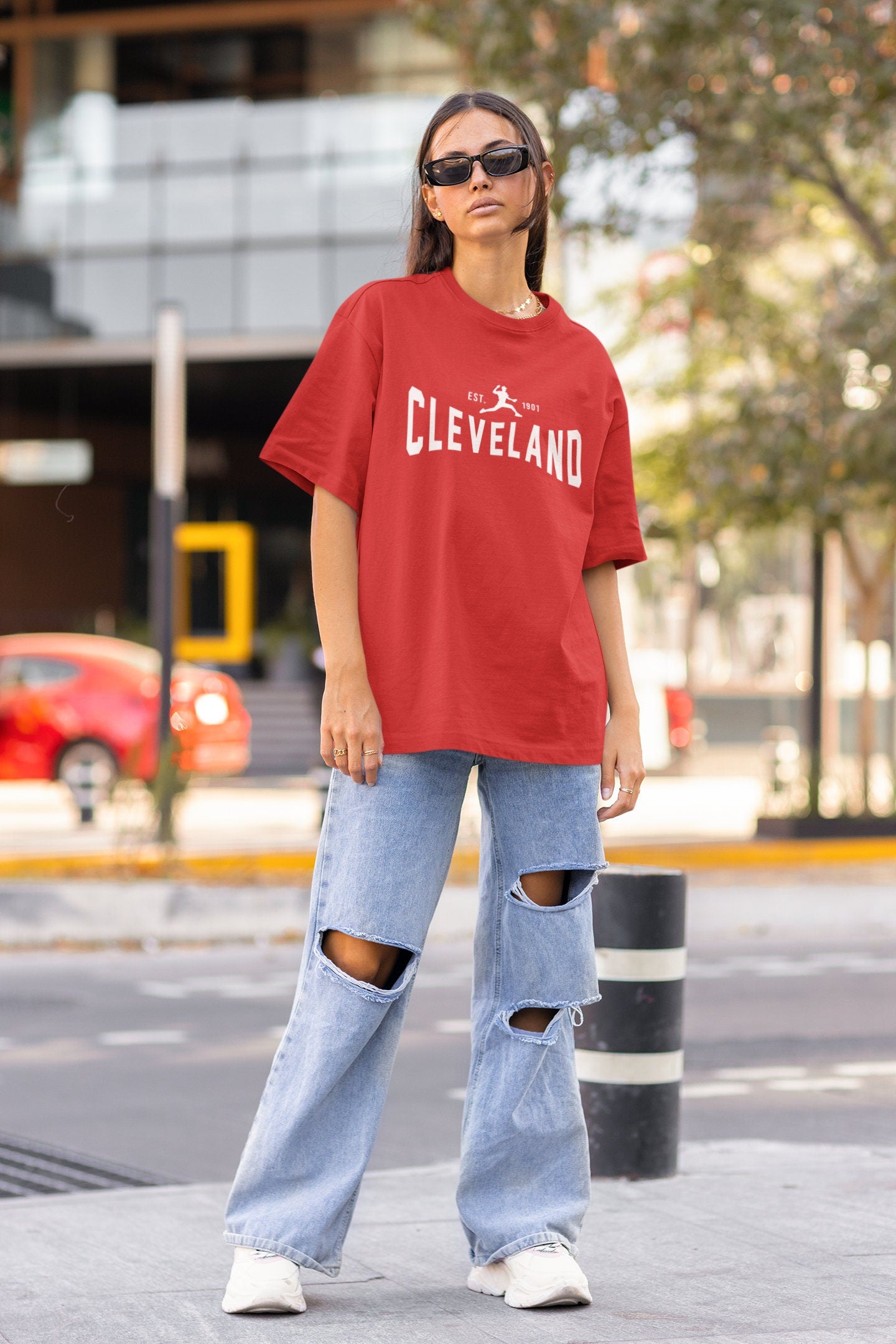 Cleveland Guardians Vintage Crewneck Sweatshirt For Women