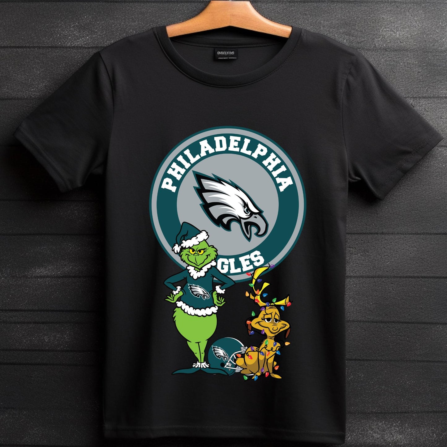 Philadelphia Eagles Christmas Shirt Grinch Sweatshirt