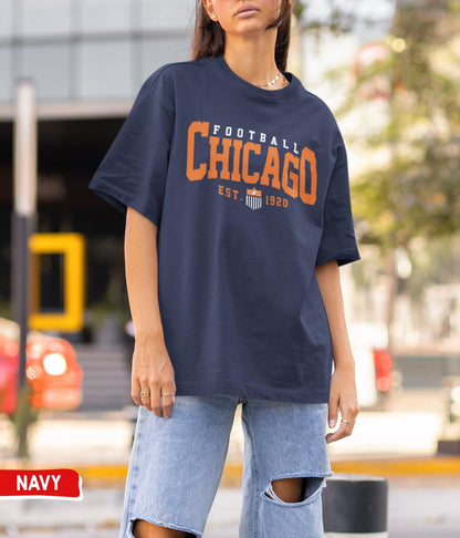 Chicago Football Crewneck Sweatshirt - Bears Game Day T-Shirt & Gifts