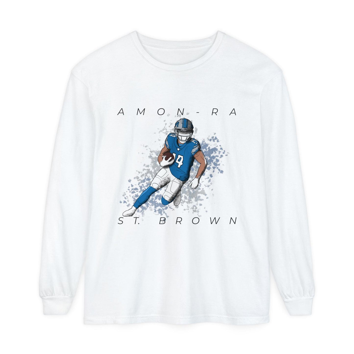 Amon-Ra St. Brown Detroit Lions Unisex Long Sleeve Tee