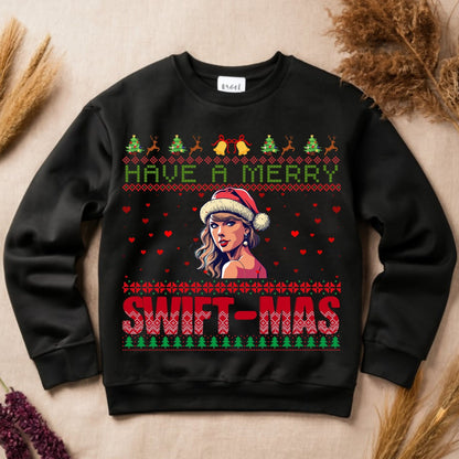 Ugly Christmas Sweater Taylor Swift Eras Tour Shirt