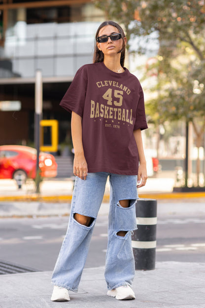 Customized Cleveland Cavaliers Sweatshirt, Vintage Basketball Fan T-Shirt