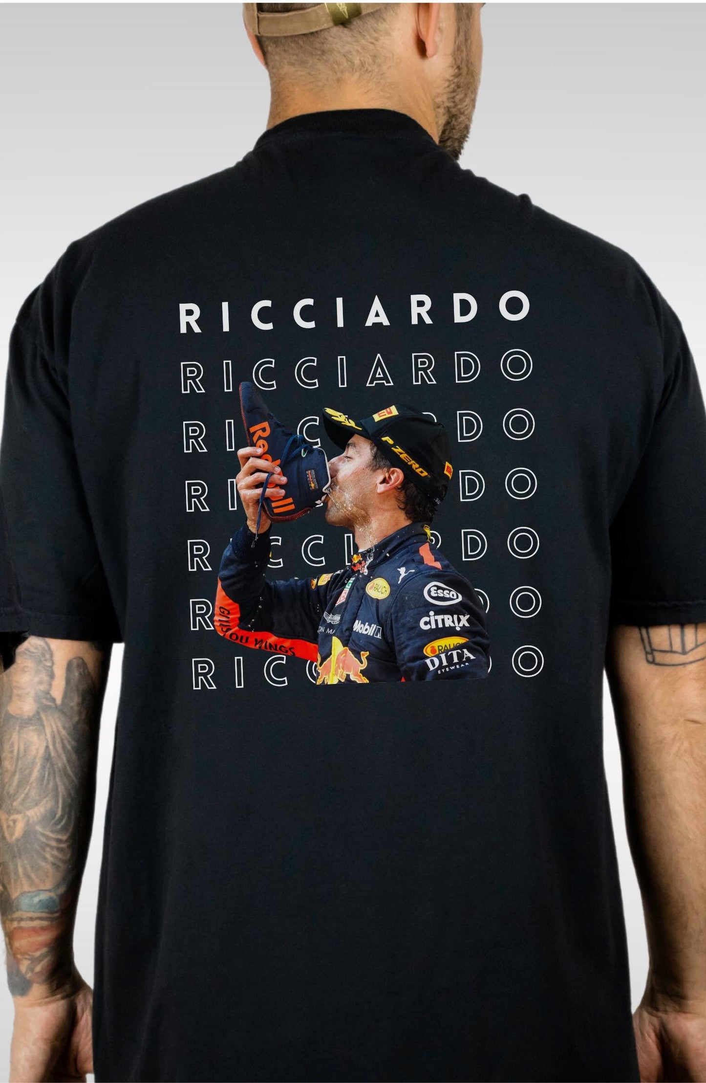 Daniel Ricciardo Shooey F1 T-Shirt, Formula 1 Red Bull Tee