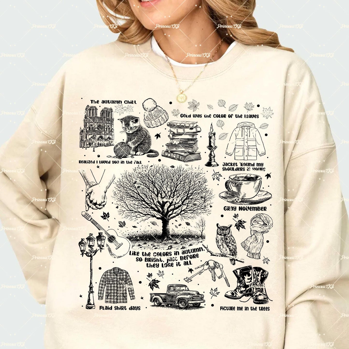 Swiftie Christmas Songs Lyrics Sweatshirt  Cozy Holiday Tee