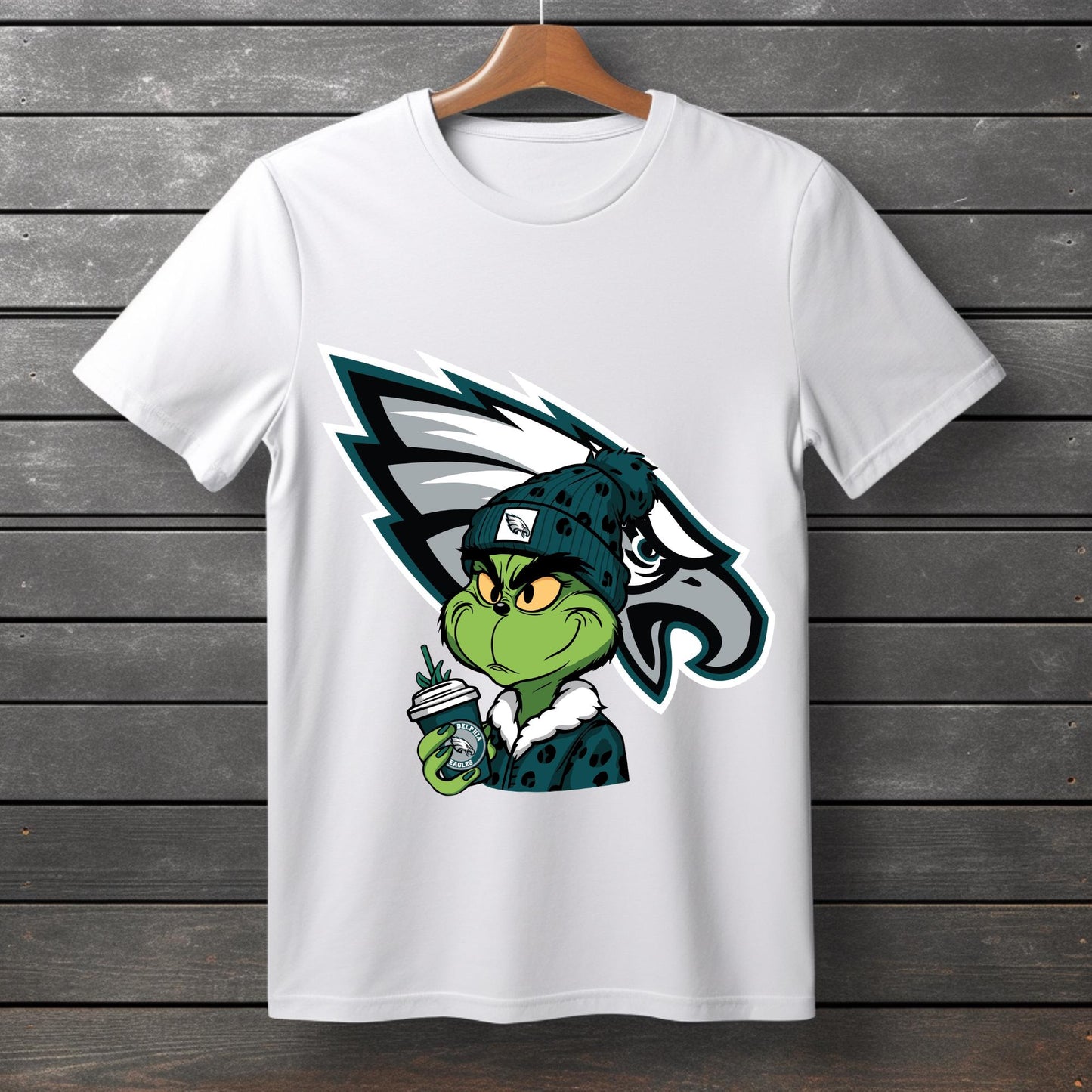 Philadelphia Eagles Grinch Christmas Shirt