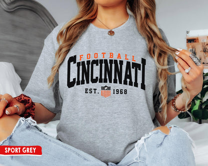 Cincinnati Bengals Football Crewneck Sweatshirt - Game Day & Sunday Fan Gear