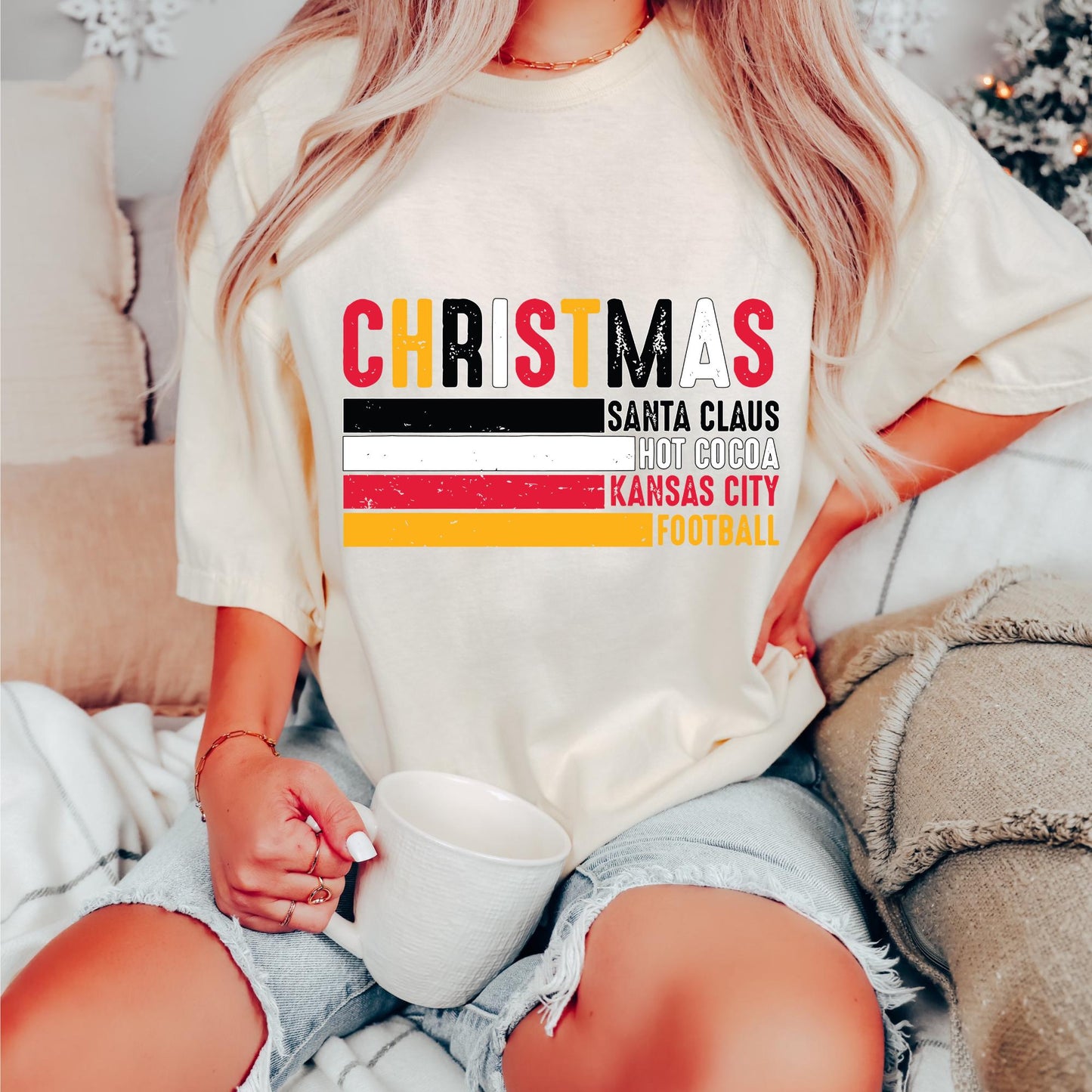 Kansas City Chiefs Christmas Sweatshirt, Nfl Football Shirt