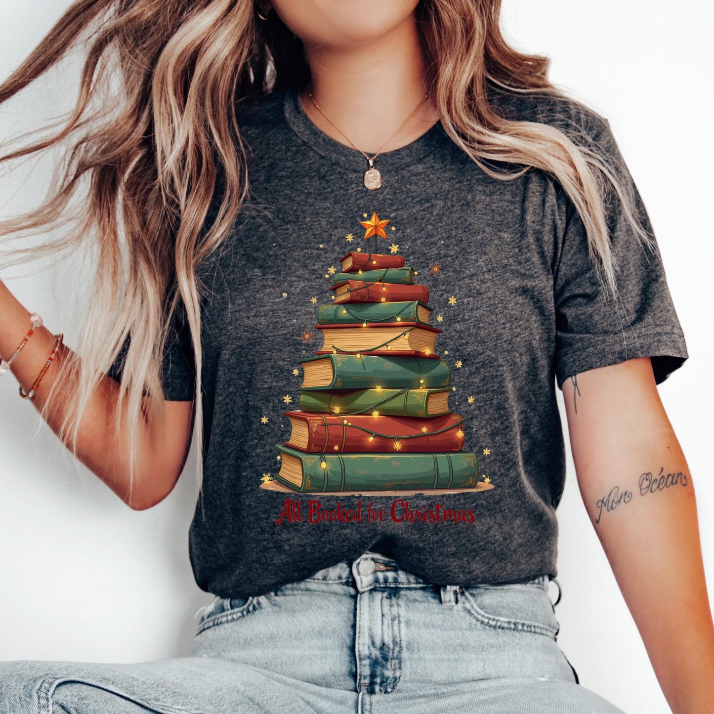 All Booked For Christmas Acotar Shirt  Bookworm Gift