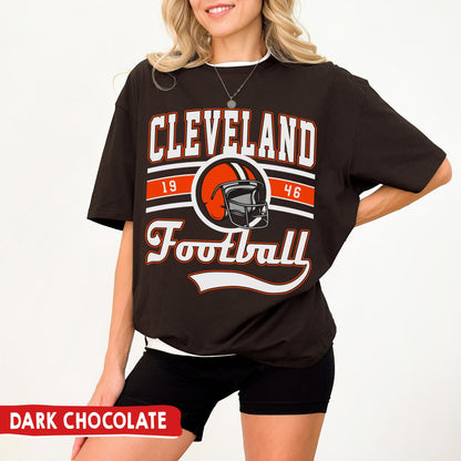 Cleveland Football Crewneck Sweatshirt, Vintage Browns Sweatshirt, Fan Gift