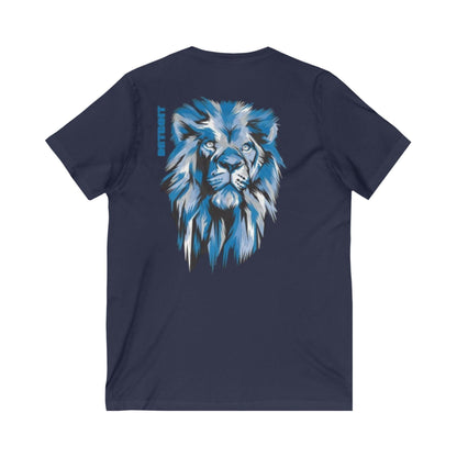 Detroit Lions V Neck NFL Fan Tee - Football Game Day Shirt