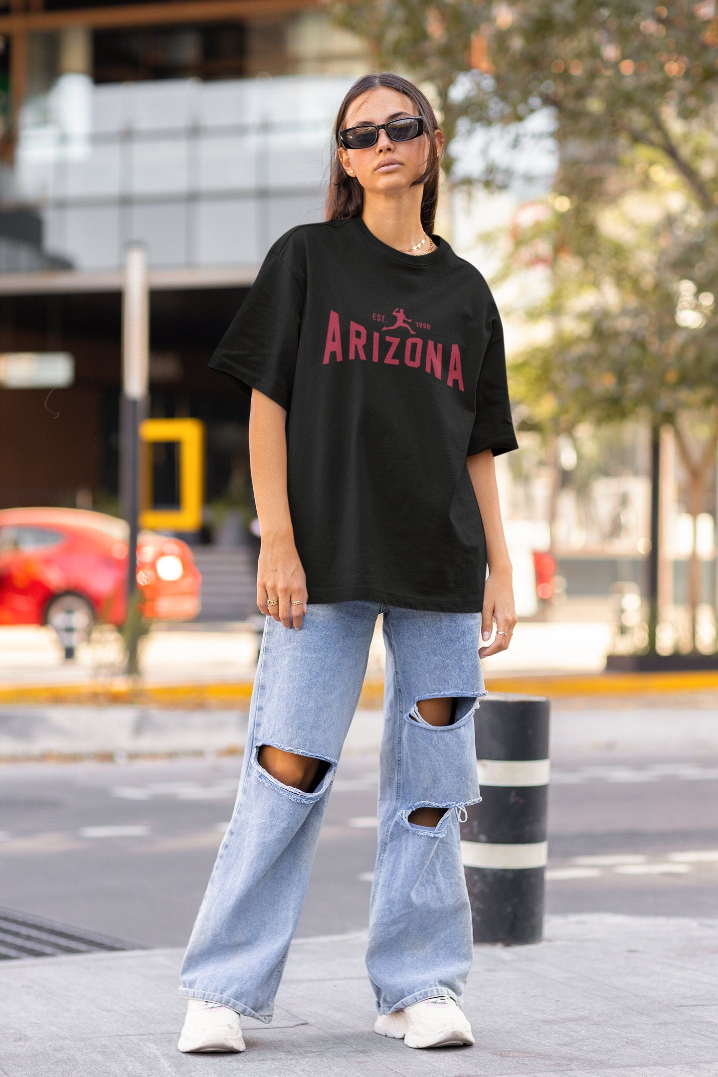 Arizona Diamondbacks Vintage Crewneck Sweatshirt T-Shirt Women'S Retro