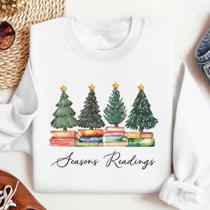 Seasons Readings Sweatshirt - Bookish Christmas Gift