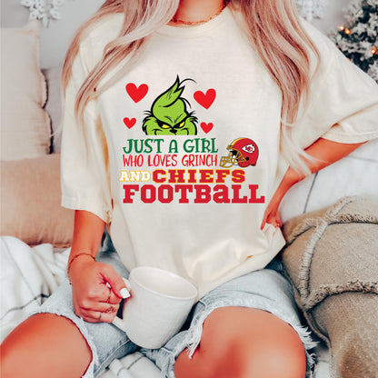 Kansas City Chiefs Grinch Sweatshirt Shirt Design