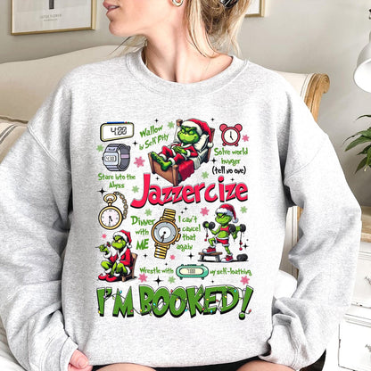 Christmas Family Sweatshirt Merry Grinchmas, Mean One Style