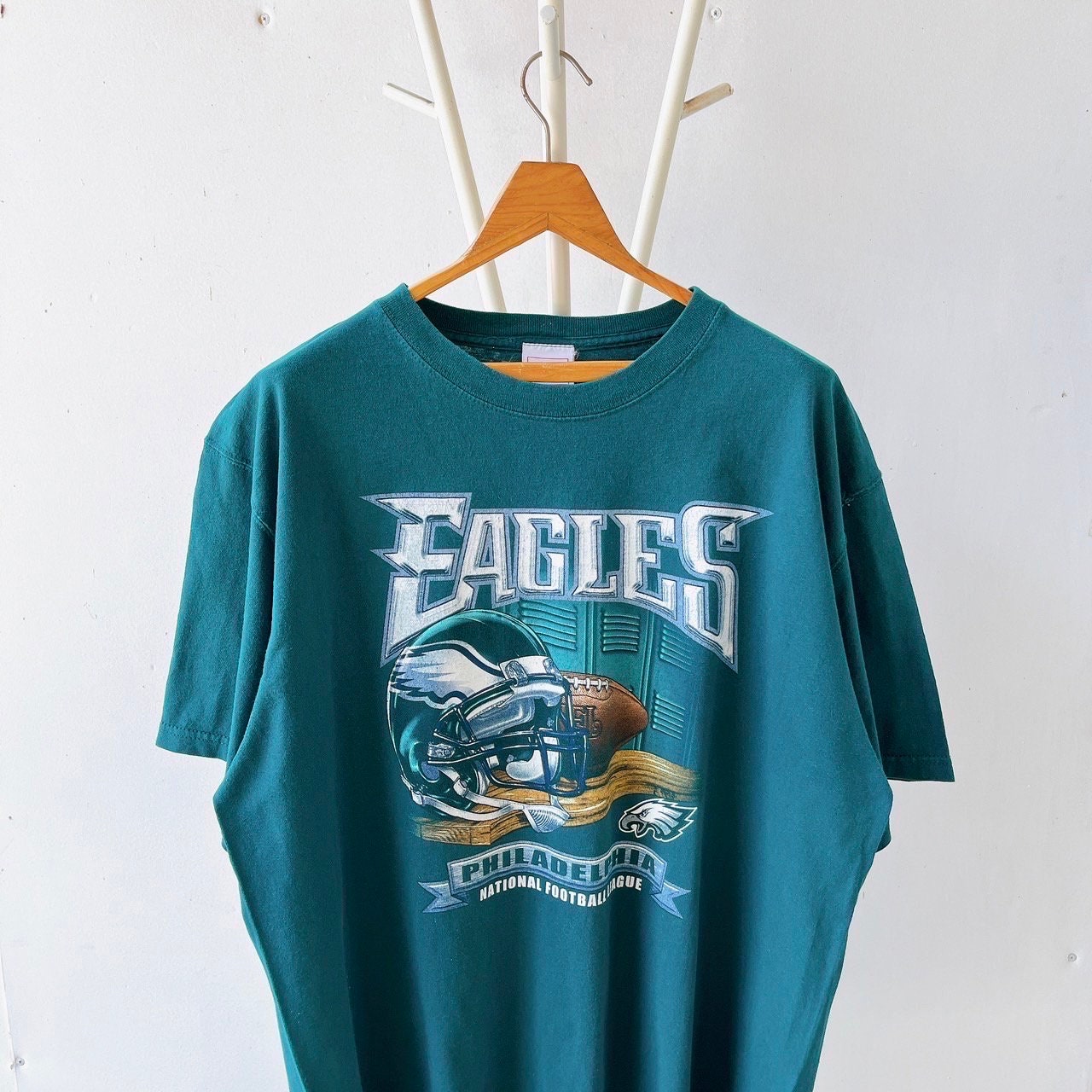 90s Philadelphia Eagles NFL T-Shirt XL Vintage Football Tee