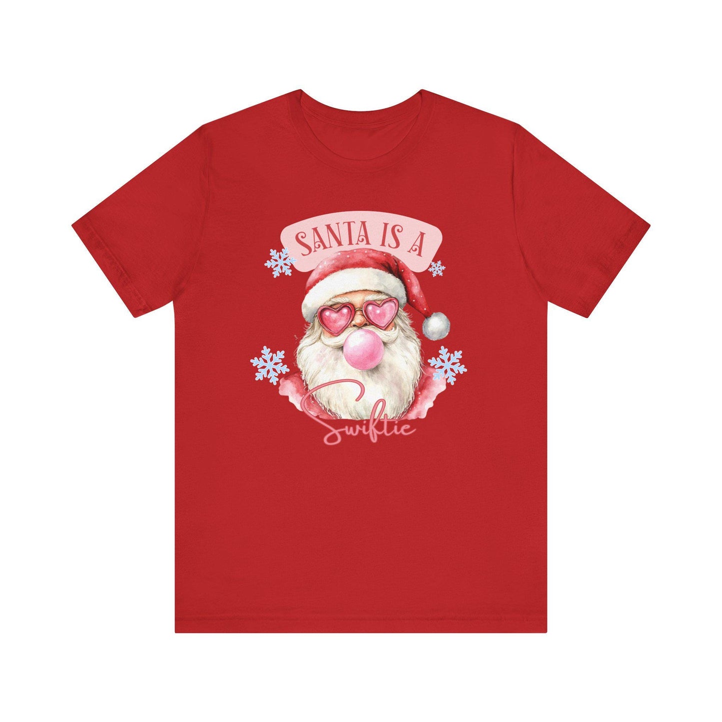 Santa Is A Swiftie Shirt, Kids Swiftie Christmas Gift