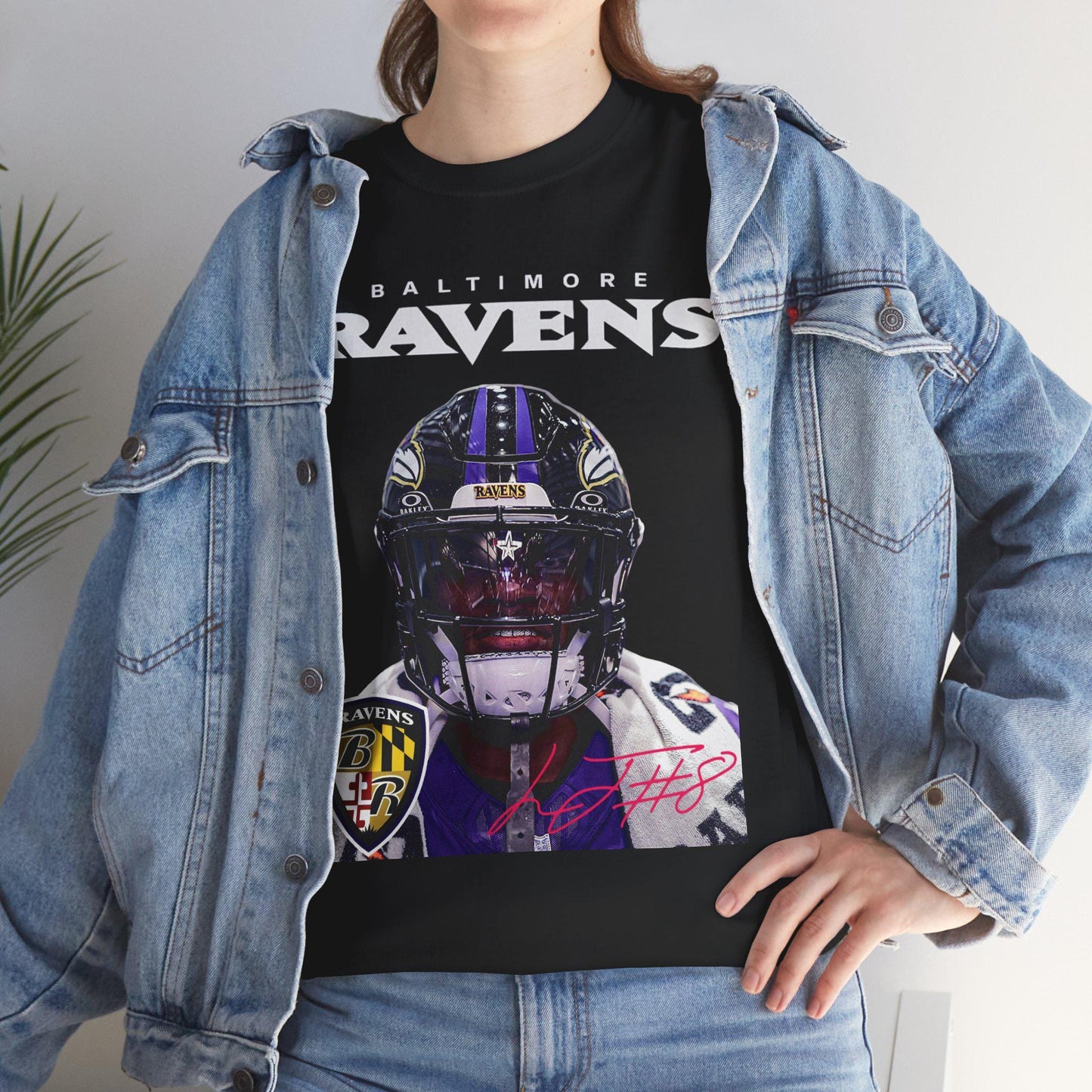 Baltimore Ravens Lamar Jackson Tee - Game Day NFL Fan Gear