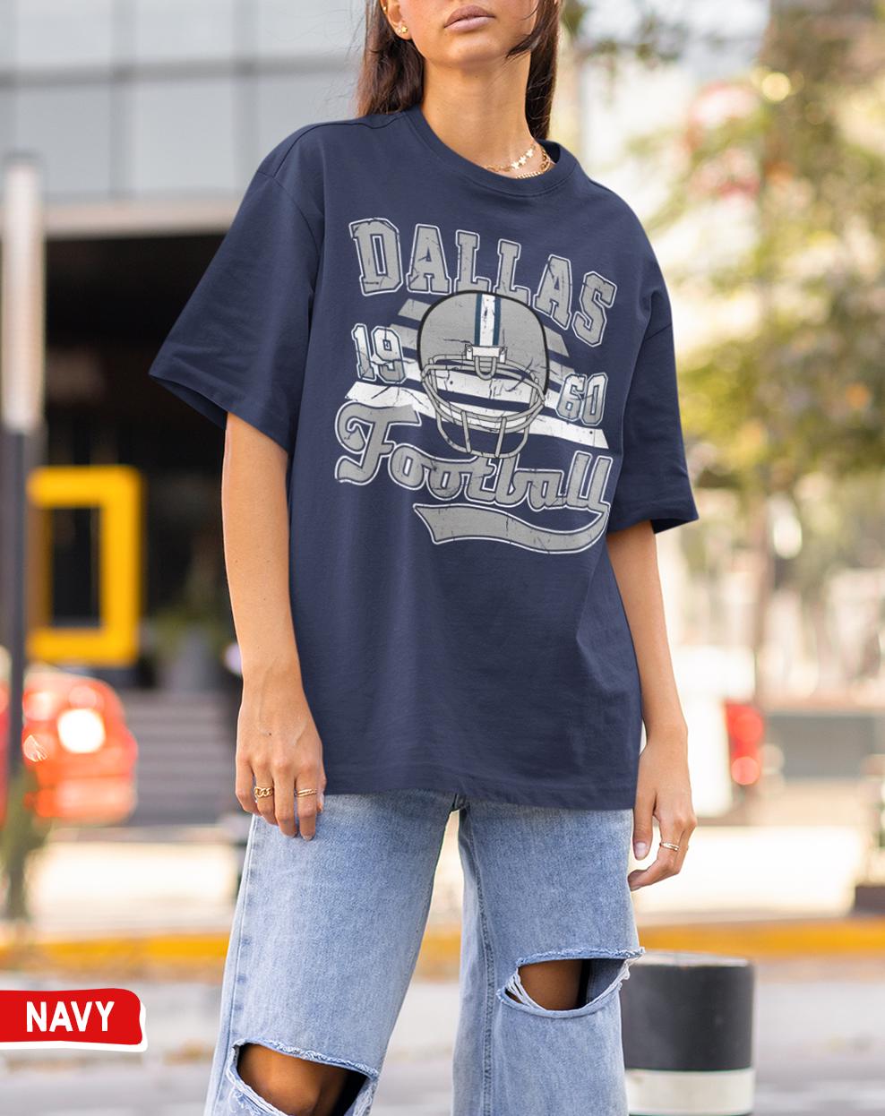 Dallas Football Sweatshirt Vintage Cowboy Retro Game Day T-Shirt