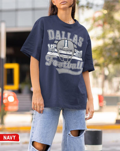 Dallas Football Sweatshirt Vintage Cowboy Retro Game Day T-Shirt