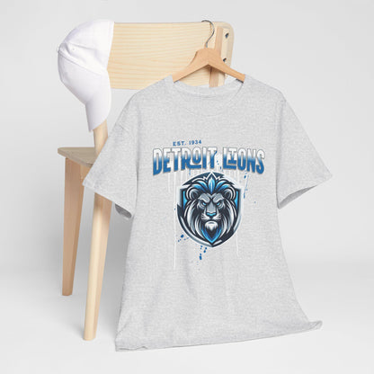 Detroit Lions Fan Shirt  Unisex Football Tee  Sports Gift