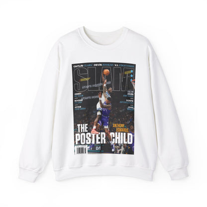 Anthony Edwards Minnesota Timberwolves NBA Slam Cover Sweatshirt