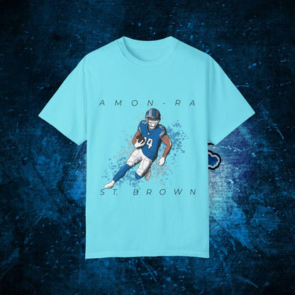 Amon-Ra St. Brown Detroit Lions T-Shirt - NFL Fan Apparel