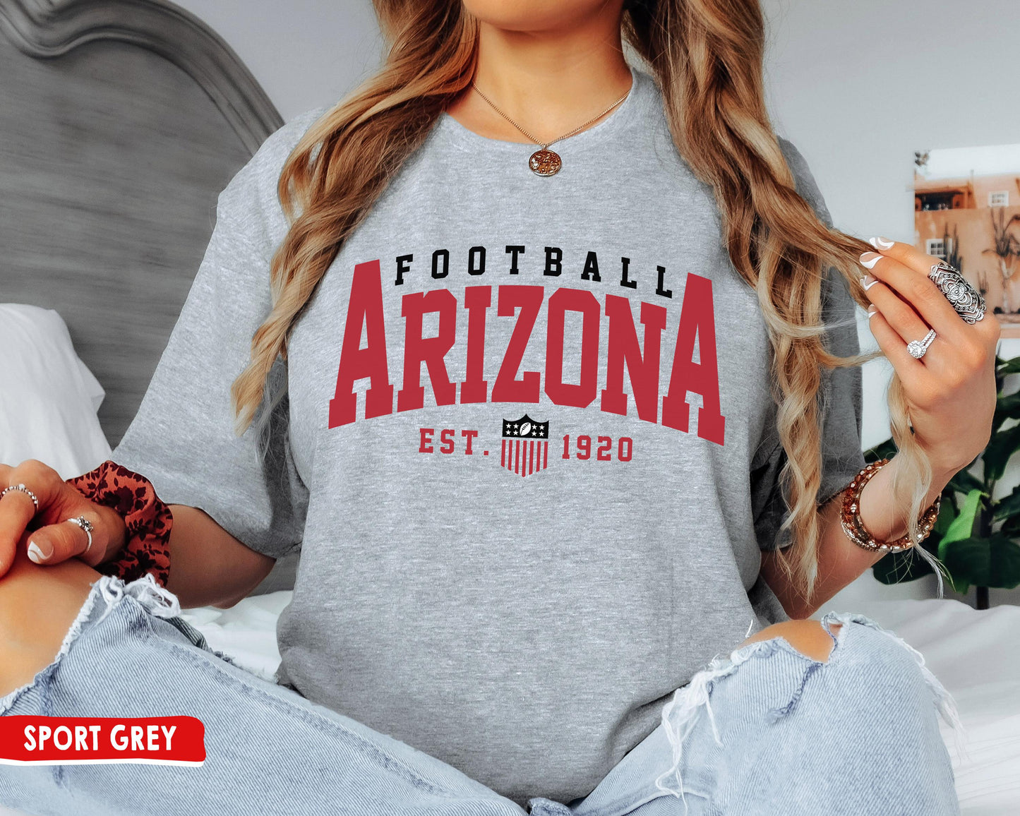 Arizona Cardinal Football Crewneck Sweatshirt - Perfect For Sunday Games