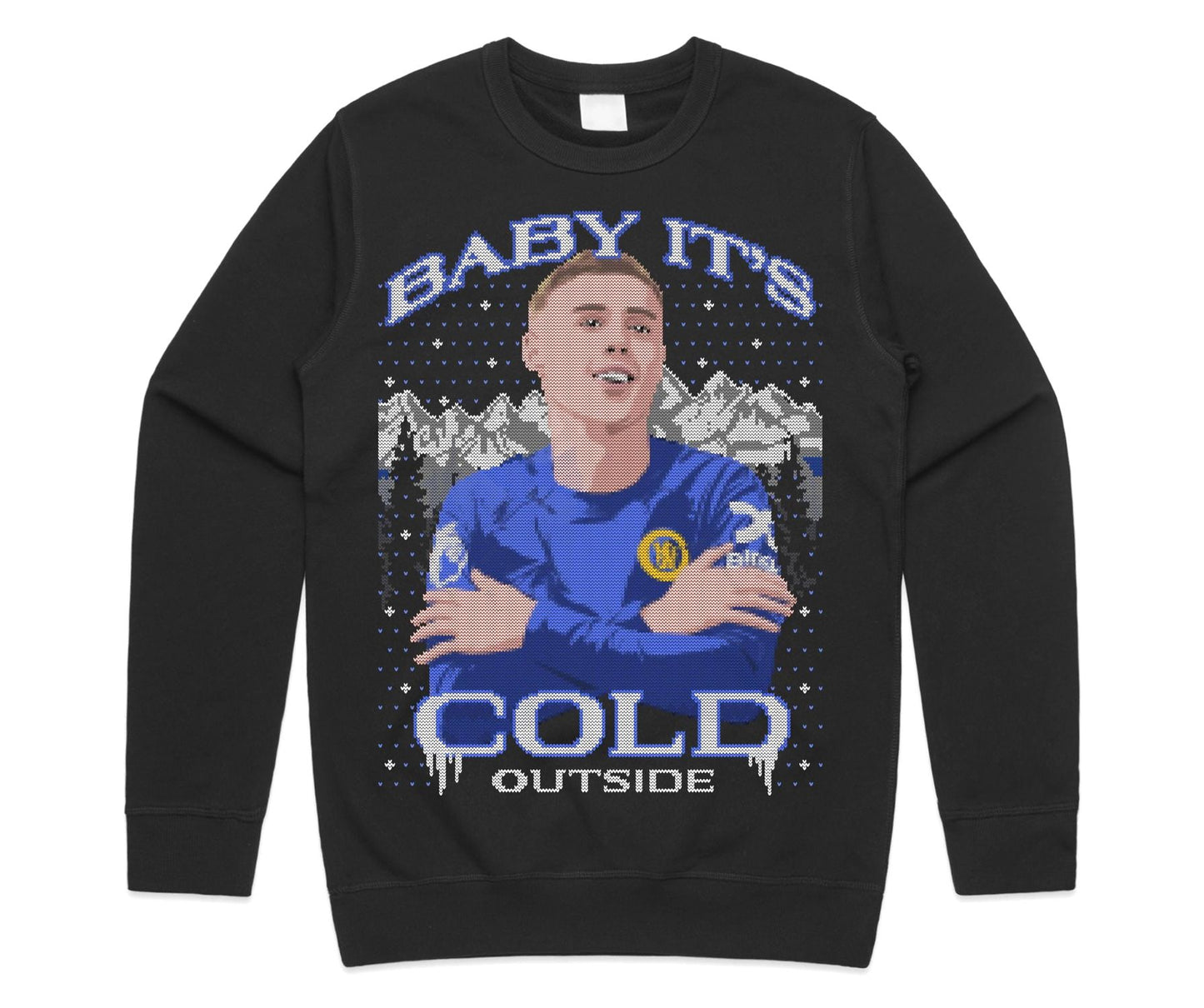 Baby Its Cold Outside Christmas Jumper - Adults  Kids Gift