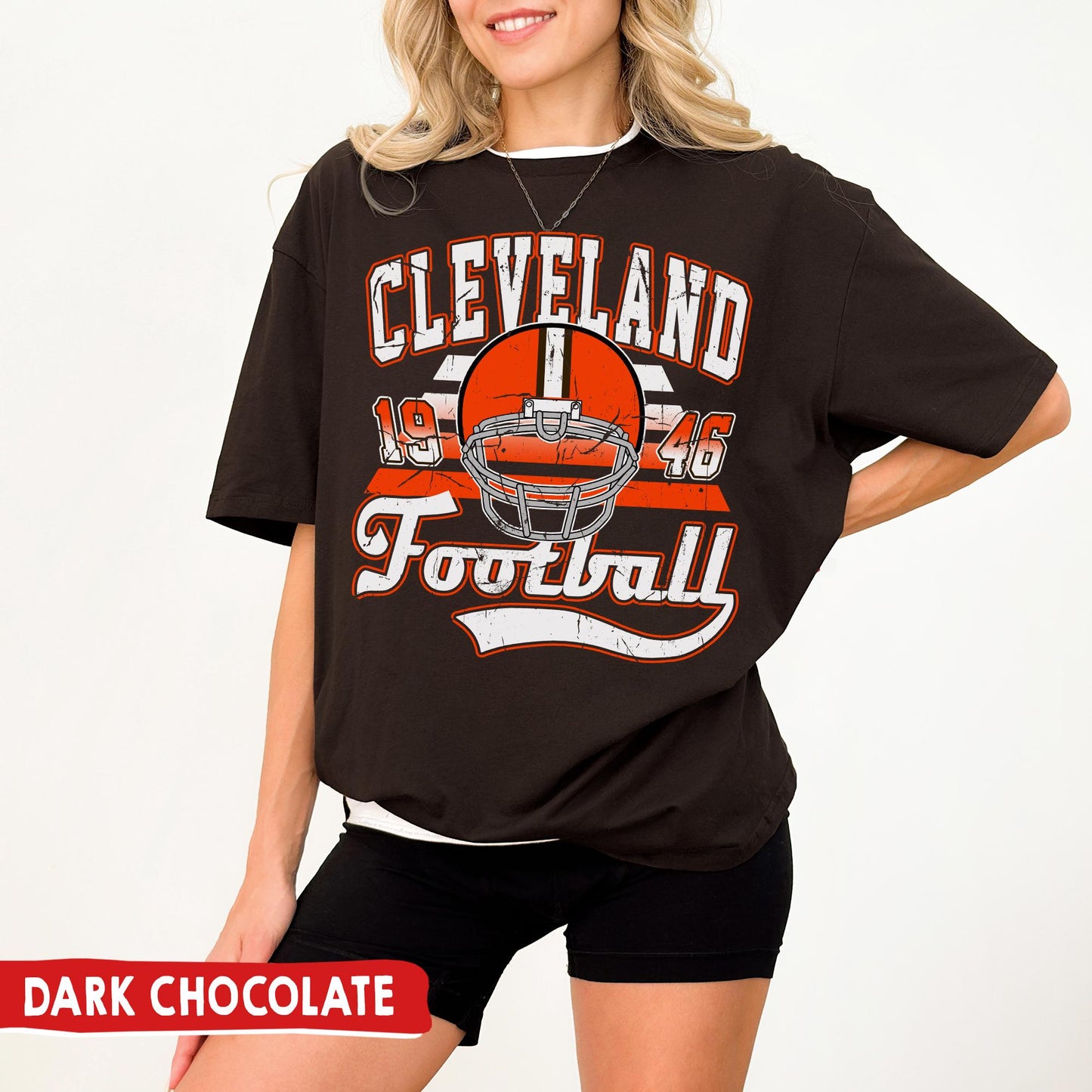 Cleveland Football Crewneck Sweatshirt, Vintage Browns T-Shirt Gift