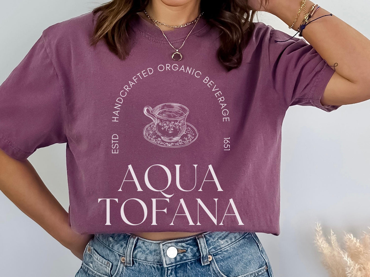 Aqua Tofana Angry Feminist Equal Rights T-Shirt