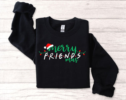 Merry Friends Christmas Sweatshirt Gift For Friends