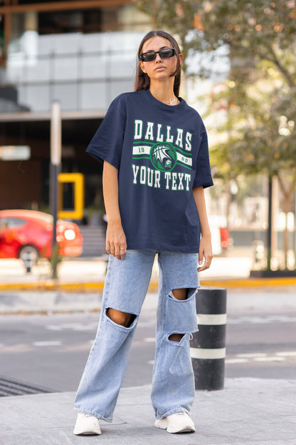 Dallas Mavericks Vintage Sweatshirt T-Shirt, Retro Basketball Apparel