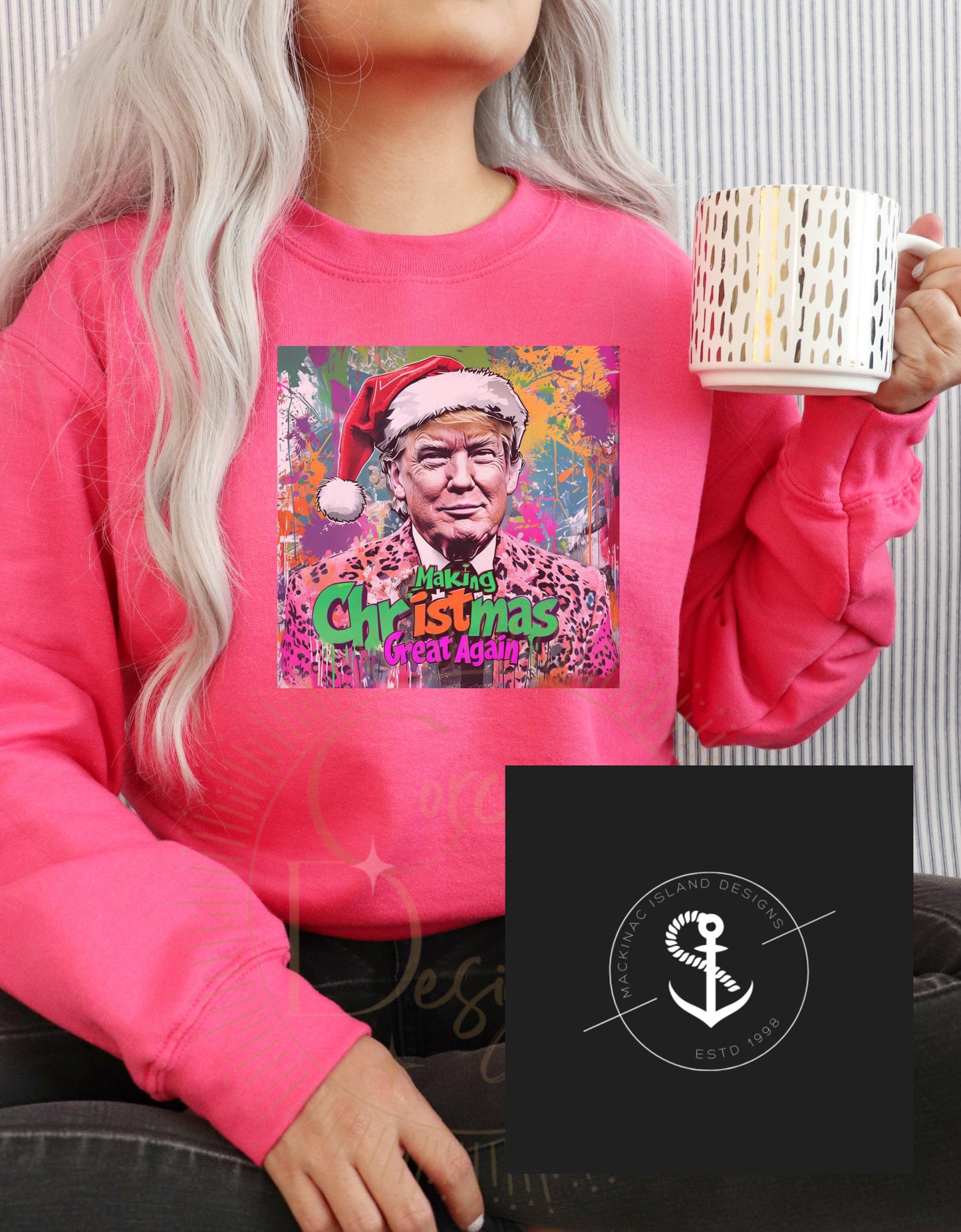 Trump Making Christmas Great Again 2024 Maga Design Shirt