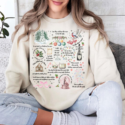 Swiftie Christmas Shirt  Merry Swiftmas Winter Sweater