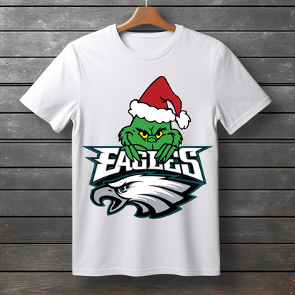 Philadelphia Eagles Christmas Grinch Sweatshirt