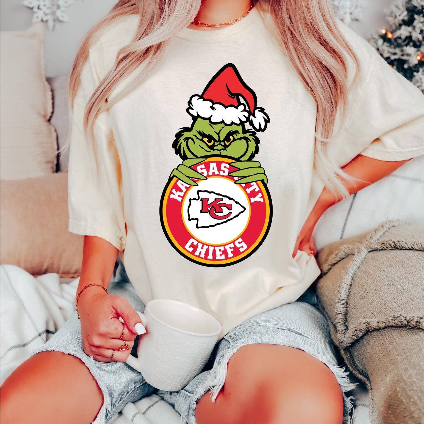 Kansas City Chiefs Grinch Christmas Sweatshirt