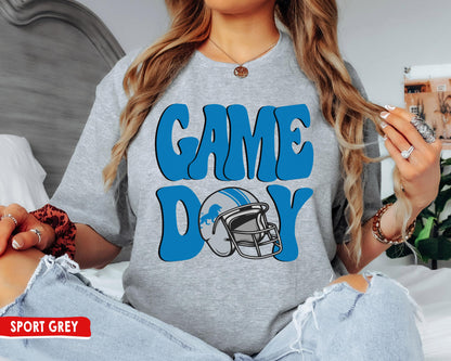 Detroit Lions Football Game Day Crewneck Sweatshirt, Sunday Football Gift