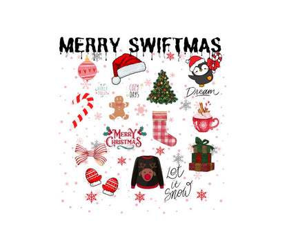 Merry Swiftmas Christmas Party Sublimation Shirt