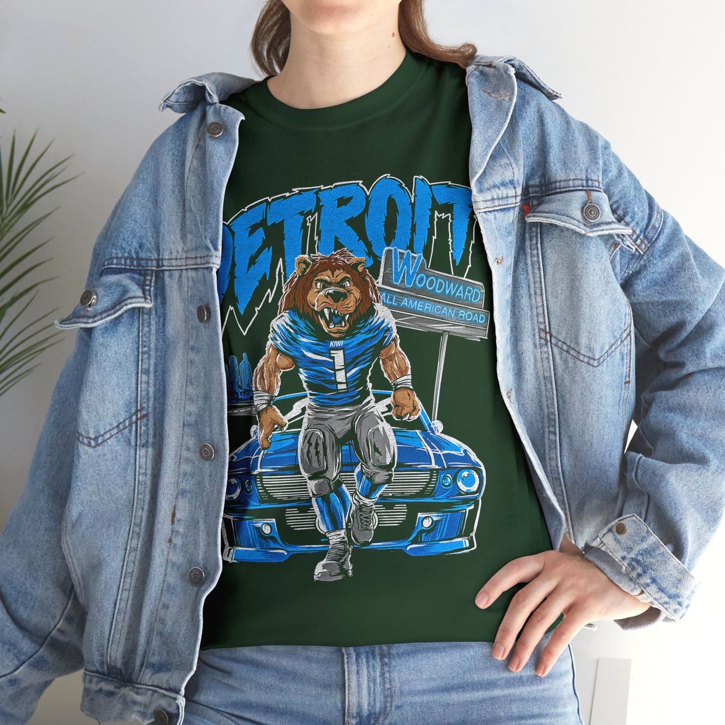 Detroit Football Vintage Shirt - 90S Style Fan Gift Apparel