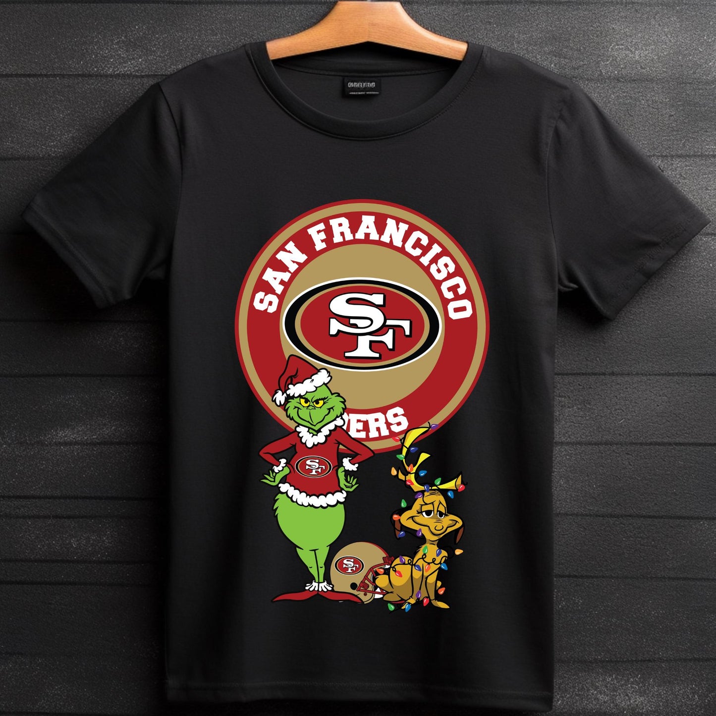 San Francisco 49ers Grinch Christmas Shirt